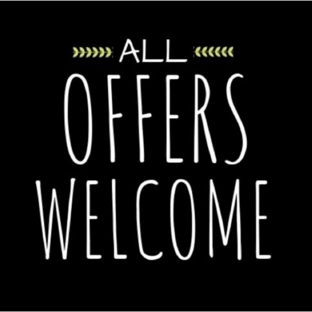 ALL OFFERS WELCOME